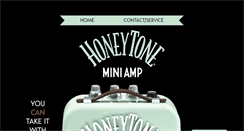 Desktop Screenshot of honeytoneamp.com